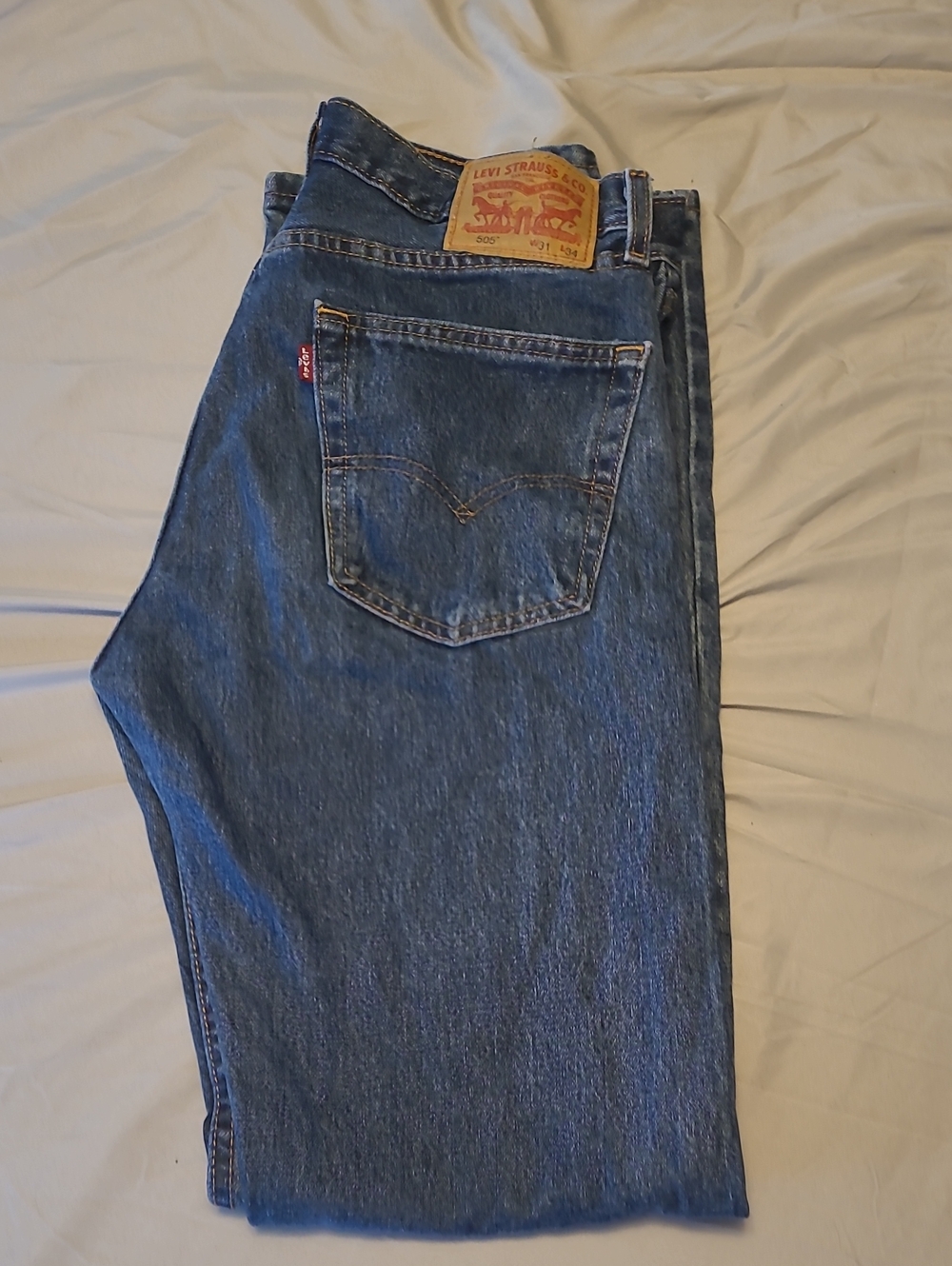 Levi's Men's Blue Denim Jeans